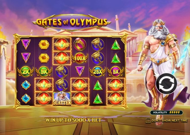 Raih Kemenangan Besar dengan Gates of Olympus di Platform NEYMAR88